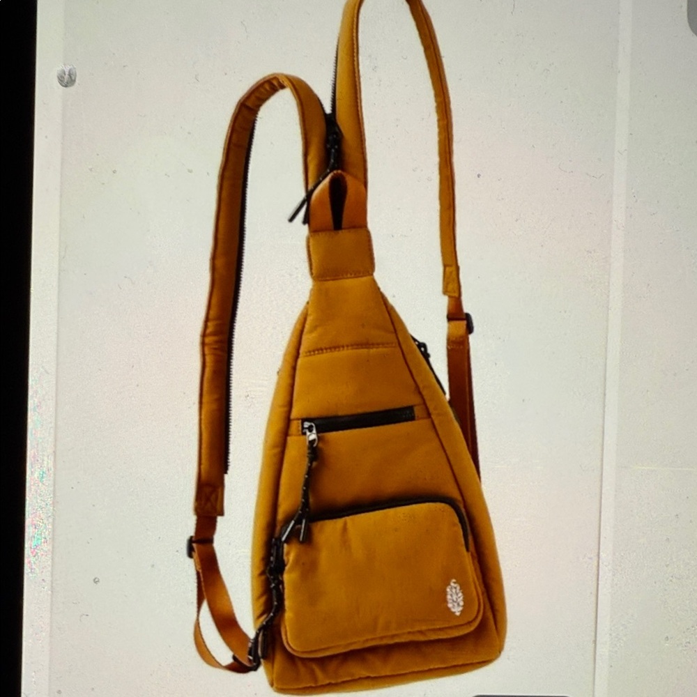FP Movement by Free People Mustard Sling Bag